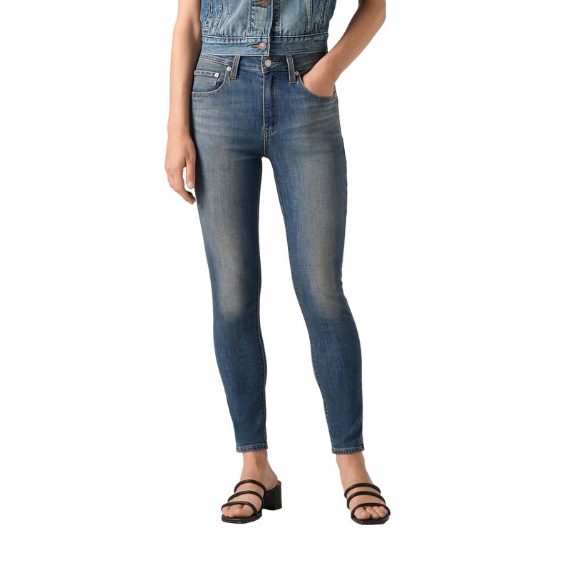 LEVIS - Jeans Mujer 721 High Rise Skinny Azul Levis