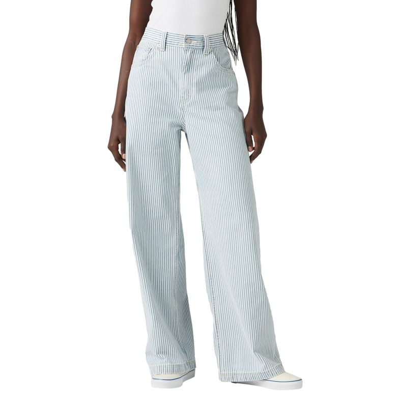 LEVIS - Jeans Mujer Cinch Baggy Carpenter Celestes Levis
