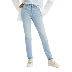 LEVIS - Jeans Mujer 501 Skinny Shine Up Celeste