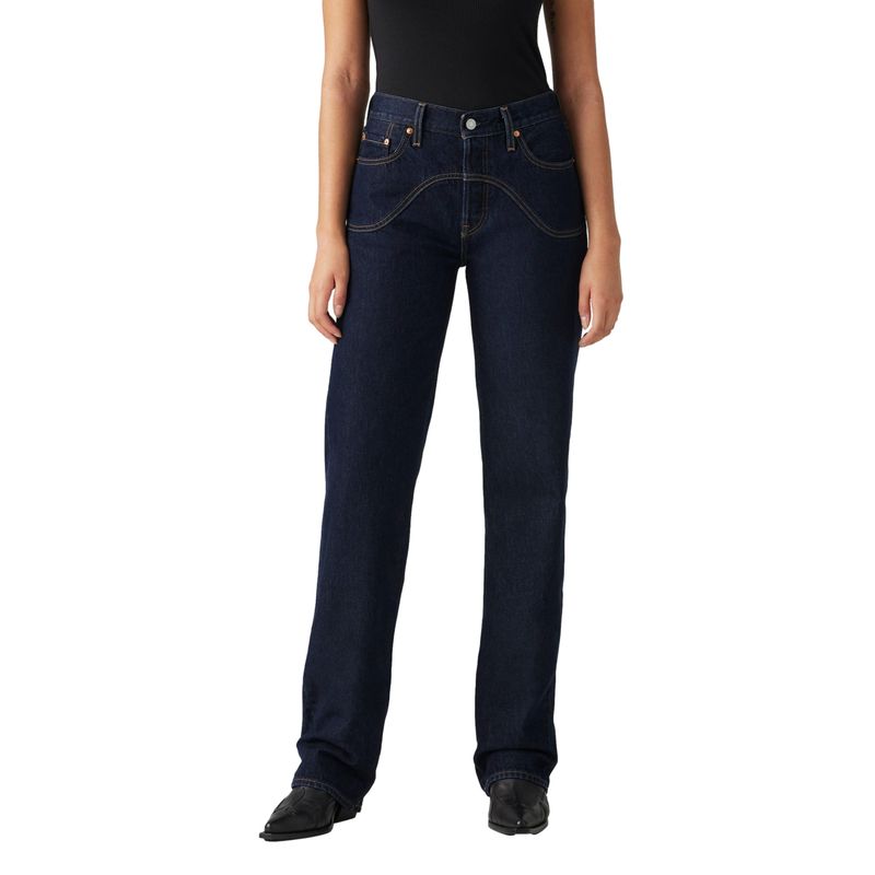 LEVIS - Jeans Mujer 501 '90s Western Azul Levis