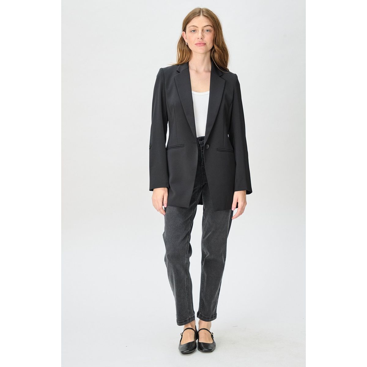 IO - Blazer Negro Mujer Io