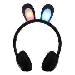 GENERICO - Audífonos Bluetooth Infantiles con Orejas Luminiscentes