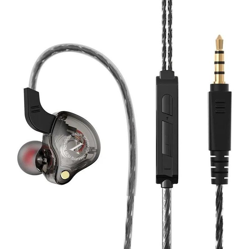 GENERICO - Audífonos Deportivos Elegantes con Cable y Micrófono 3.5mm
