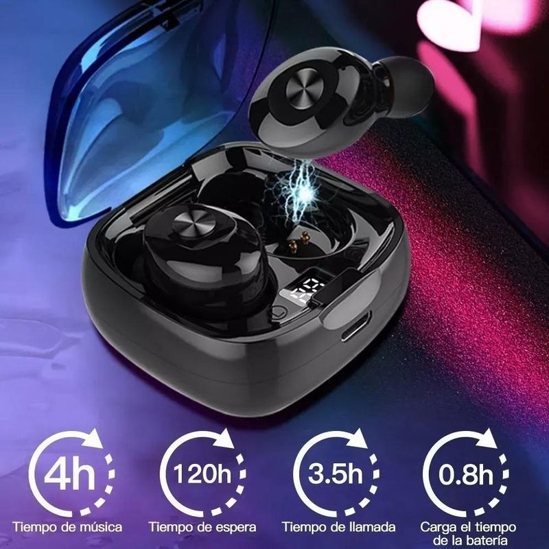 GENERICO - Auriculares Bluetooth Inalámbricos Resistente al Agua IPX5