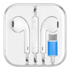 GENERICO - Audífonos Tipo C con Micrófono y Sonido Nítido Ergonómico
