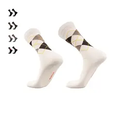 ANDINA OUTDOORS - Calcetín vestir alpaca merino térmico uso diario trabajo hombre mujer