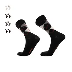 ANDINA OUTDOORS - Calcetín vestir alpaca merino térmico uso diario trabajo hombre mujer