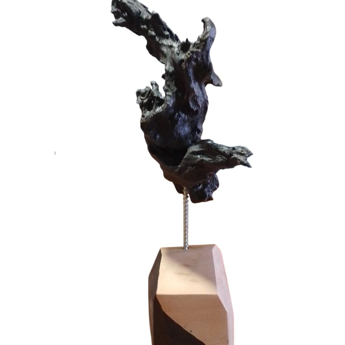 GENERICO - Estatuilla, Figura, Tronco Decorativo 01