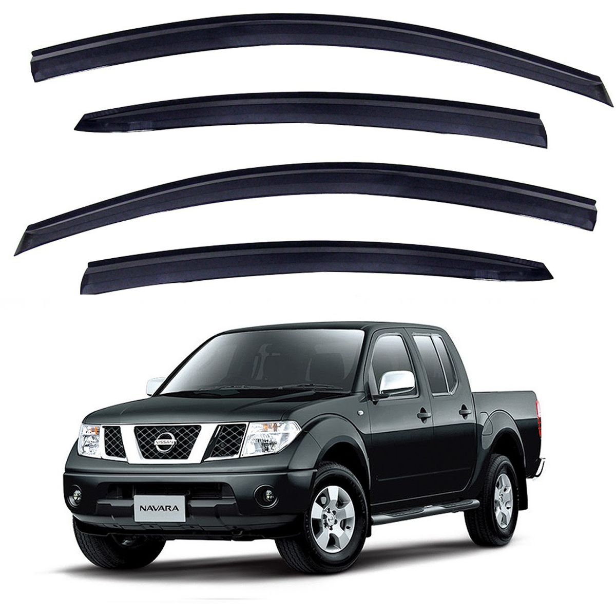 GENERICO - Bota Aguas Aletas Nissan Navara 2008-2016 Karvas
