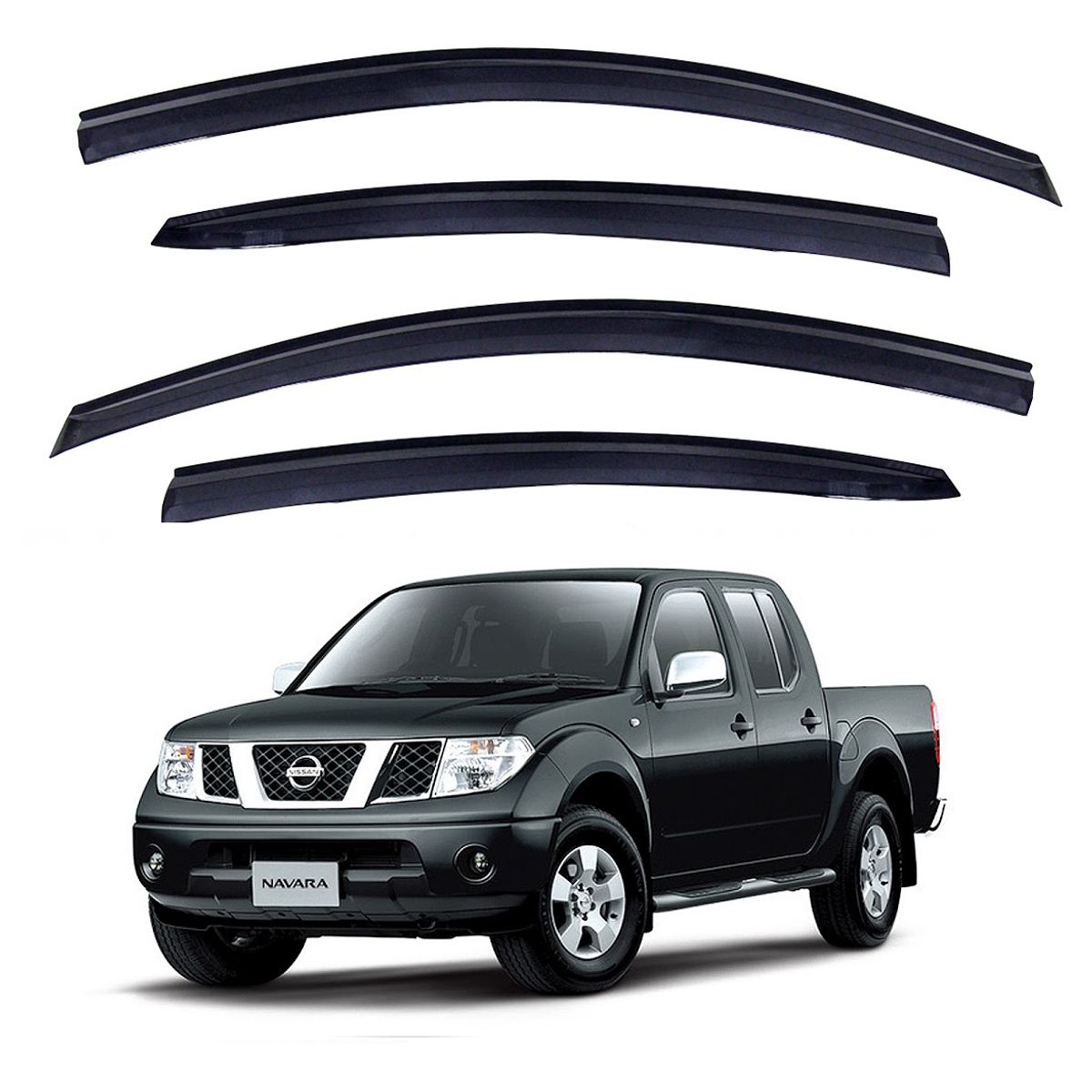 GENERICO - Bota Aguas Aletas Nissan Navara 2008-2016 Karvas