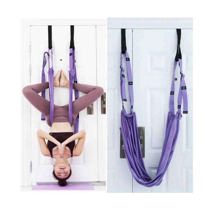 GENERICO - Columpio Yoga Aereo Telas Aereas Para Yoga Hamaca Yoga 140cm