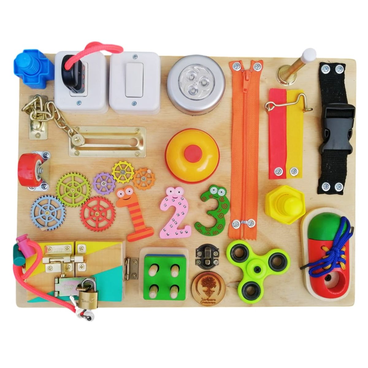 GENERICO - TABLERO DIDACTICO MONTESSORI KIARA