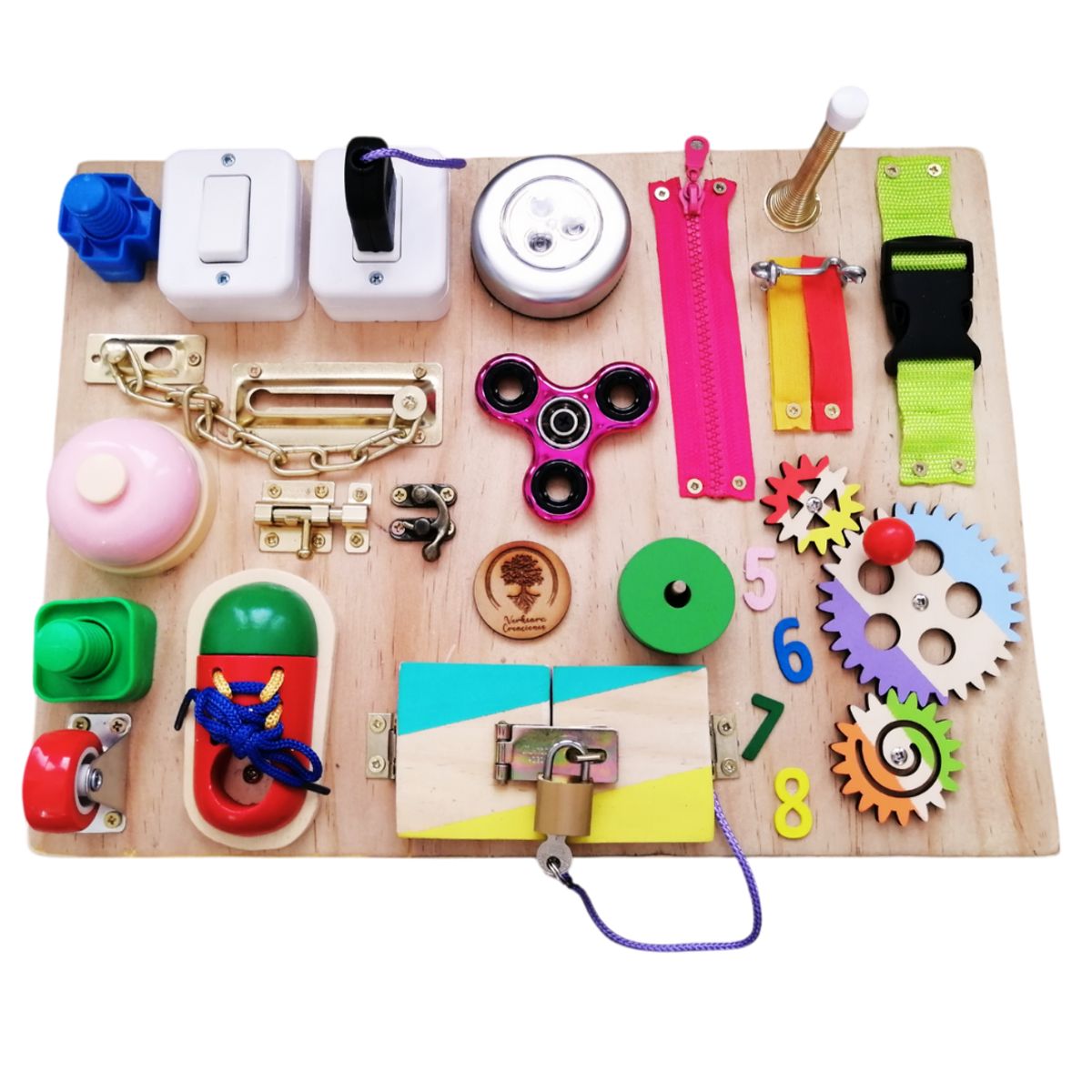 GENERICO - TABLERO DIDACTICO MONTESSORI KIARA