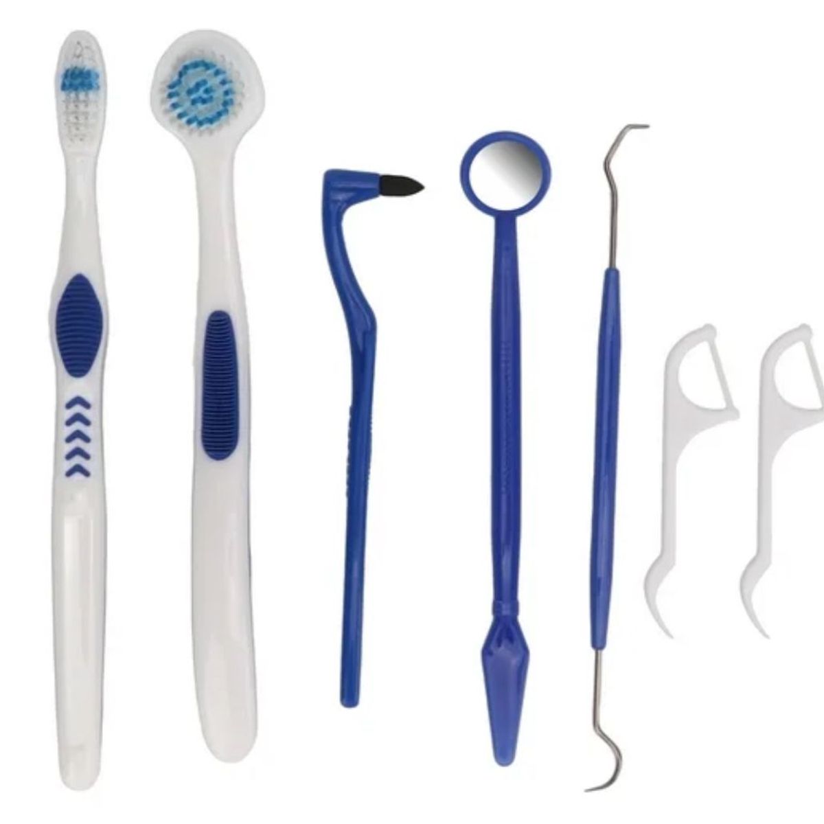 GENERICO - Set De 6 Kit Limpieza Y Cuidado Dientes Higiene Dental