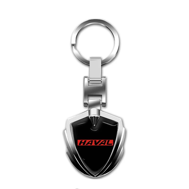 GENERICO - Llavero Metalico doble Caras HAVAL Marcas Auto Karvas