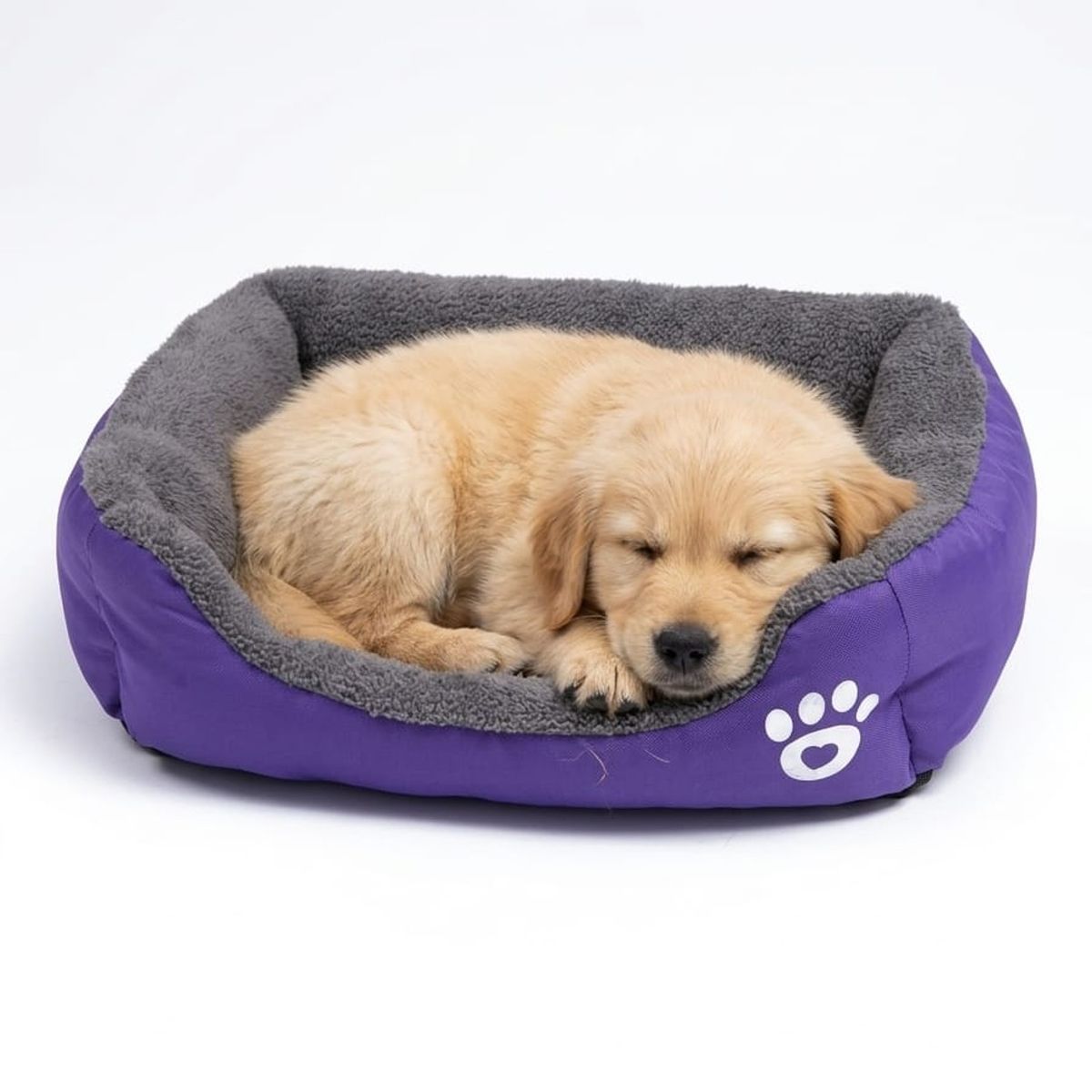 MASCO TODO - Cama Ultrasuave para mascotas Color Morado Talla XL