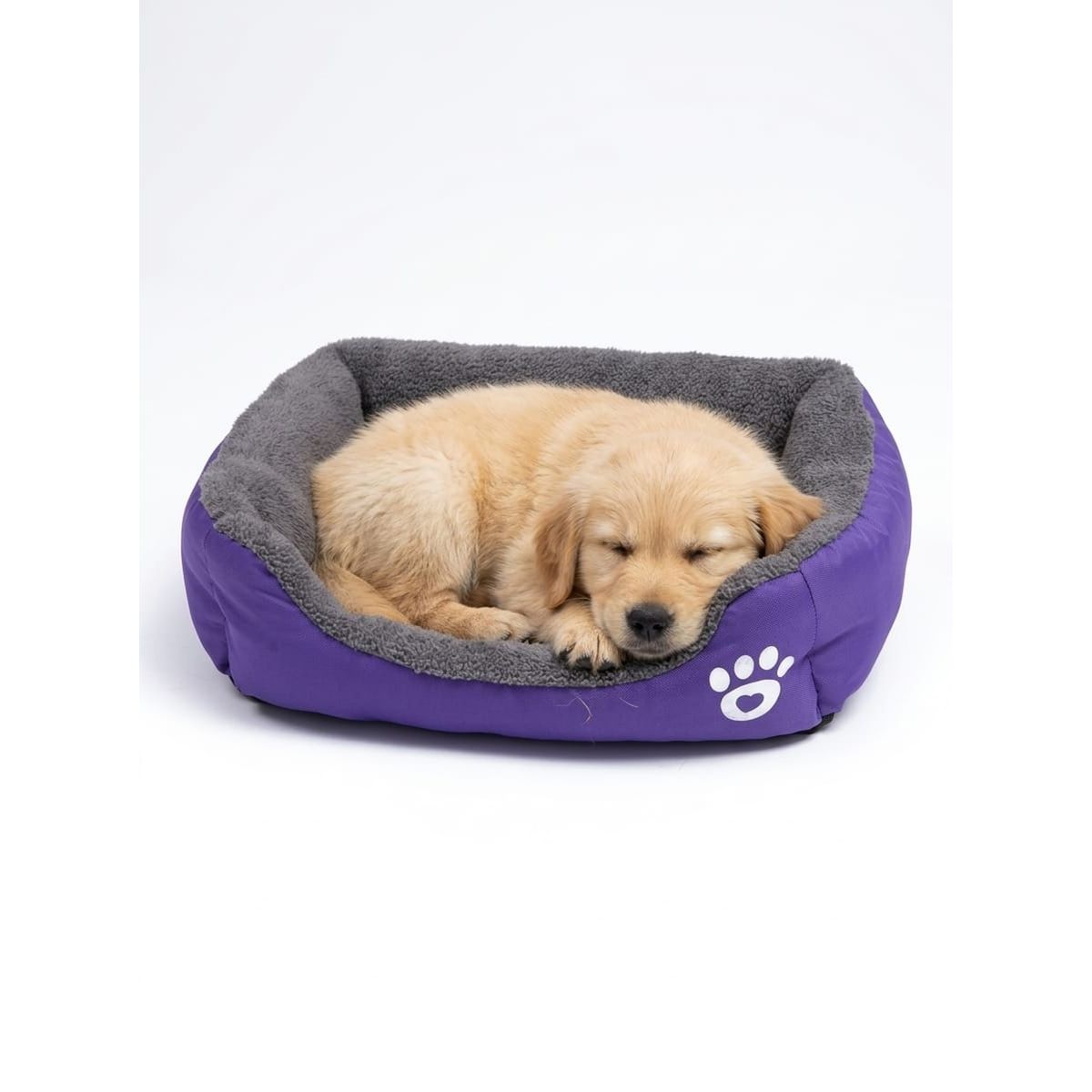 MASCO TODO - Cama Ultrasuave para mascotas Color Morado Talla XL