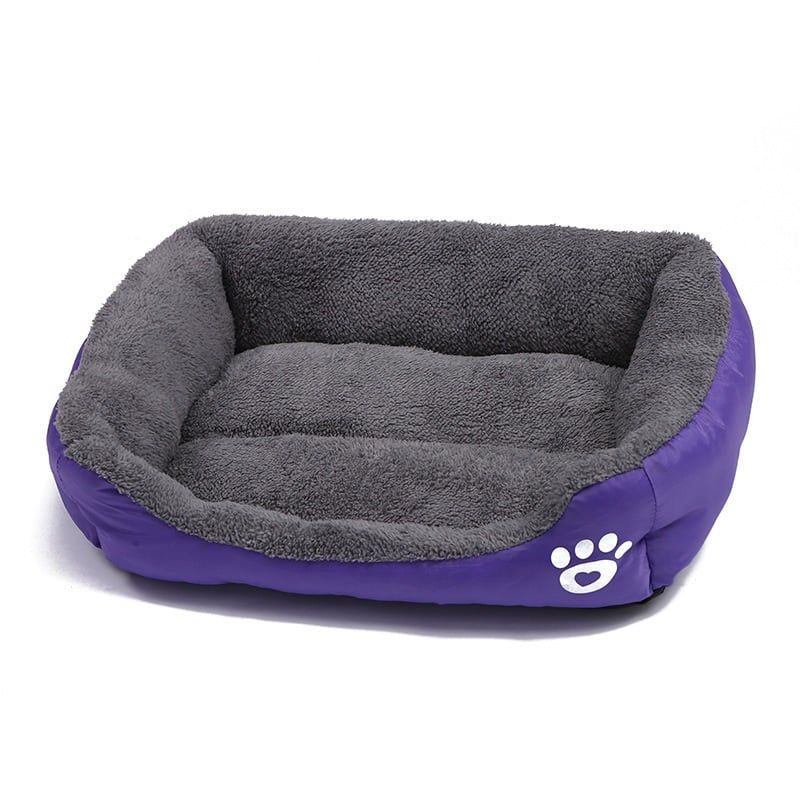 GENERICO - Cama Ultrasuave para mascotas Color MoradoTalla M