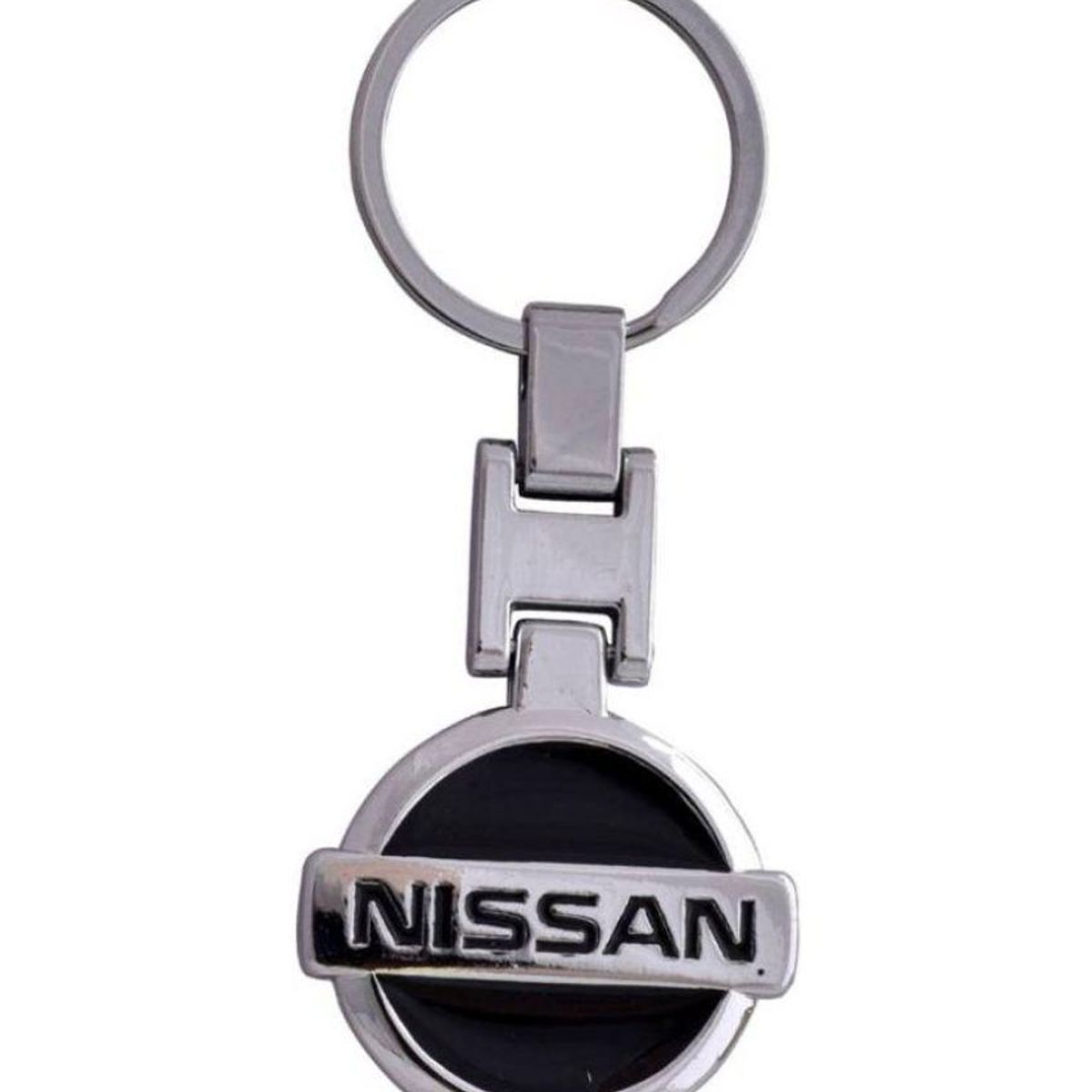 GENERICO - Llavero Metalico doble Caras NISSAN marcas Auto Karvas