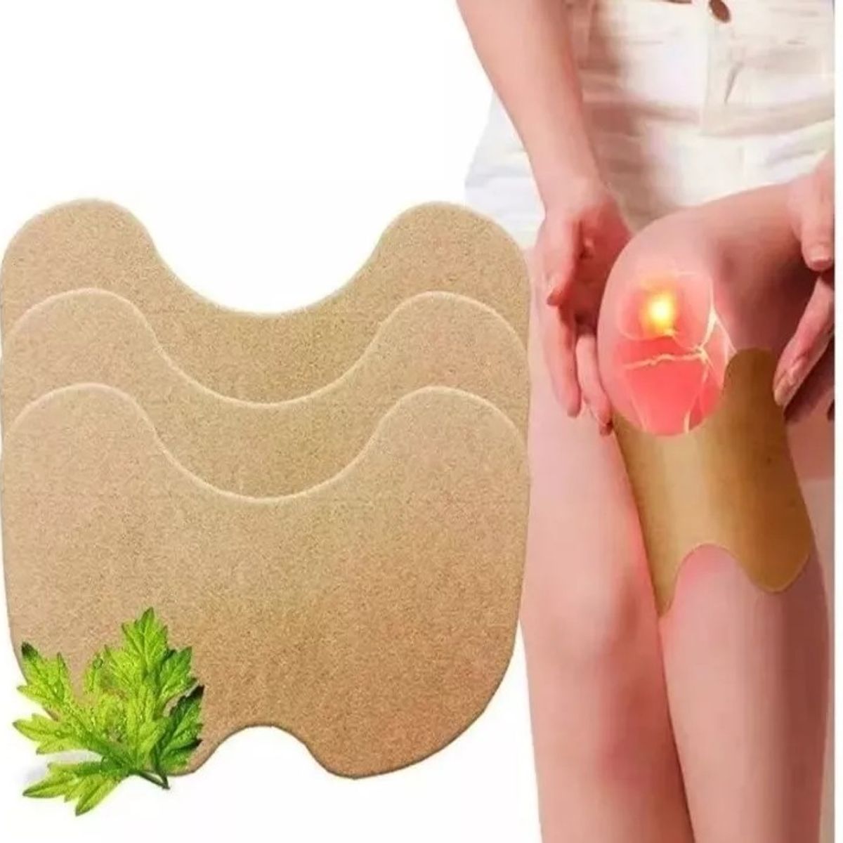 GENERICO - Parches Par El Dolor De Rodilla De Hierbas Naturales 10ú