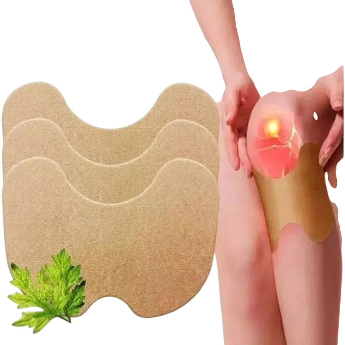 GENERICO - Parches Par El Dolor De Rodilla De Hierbas Naturales 10ú