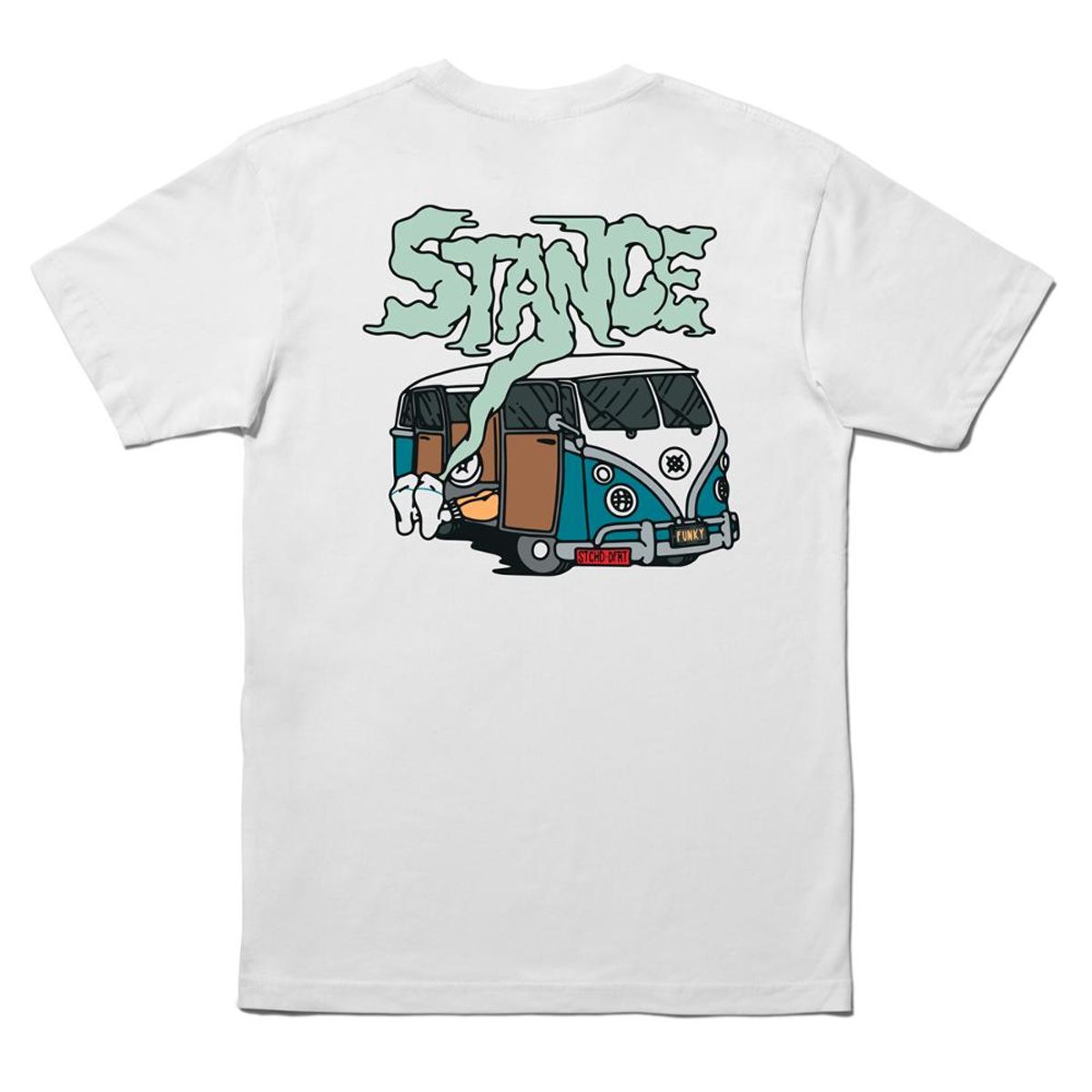 STANCE - Polera Stance Ozone White - Blanco