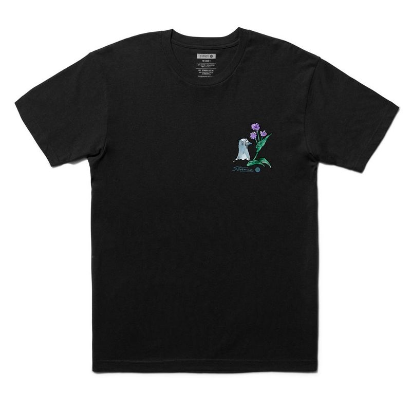 STANCE - Polera Stance Pigeon Street Black - Negro