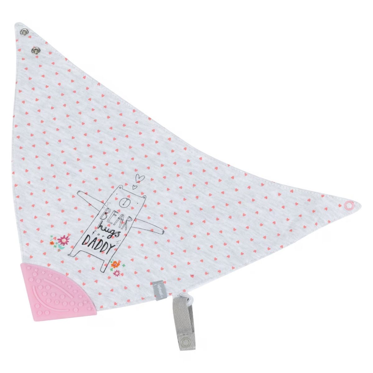 INFANTI - Babero con Mordedor Infanti Impermeable Osita