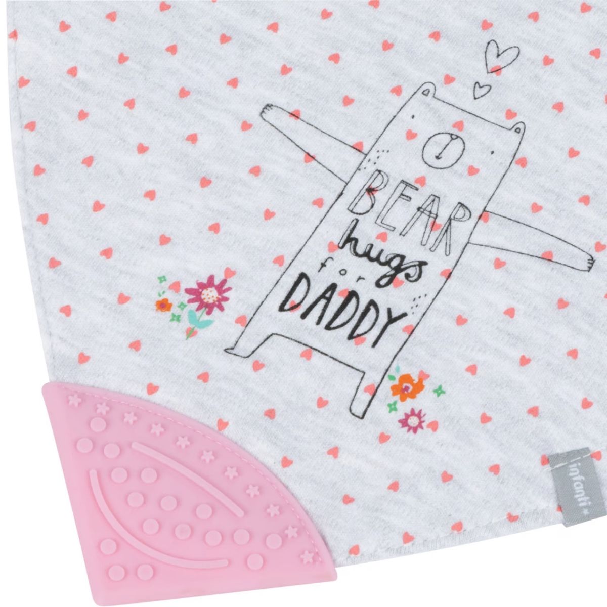 INFANTI - Babero con Mordedor Infanti Impermeable Osita