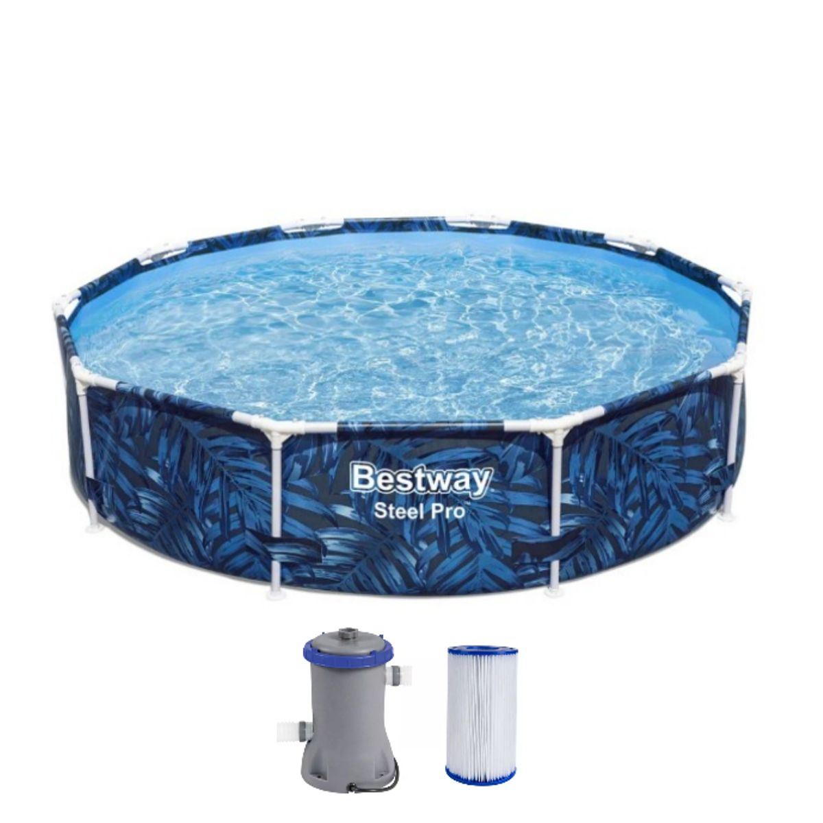 BESTWAY - Piscina Estructural 305 x 66 CM Bestway con Bomba 4062 L