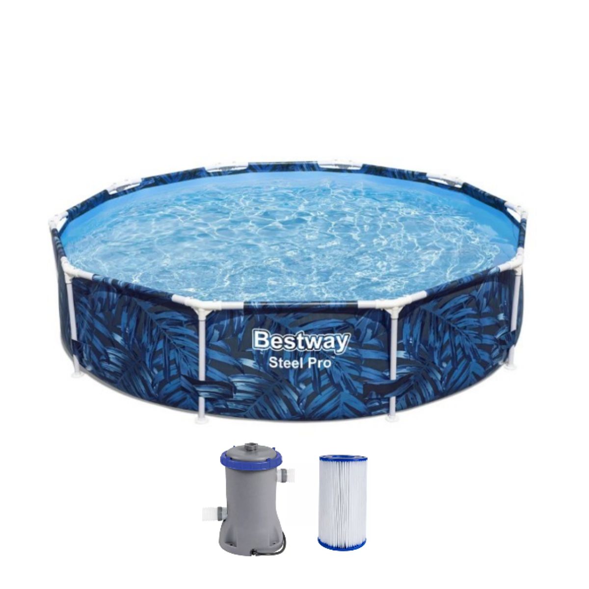 BESTWAY - Piscina Estructural 305 x 66 CM Bestway con Bomba 4062 L