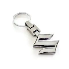GENERICO - Llavero Metalico doble Caras SUZUKI marcas Auto Karvas