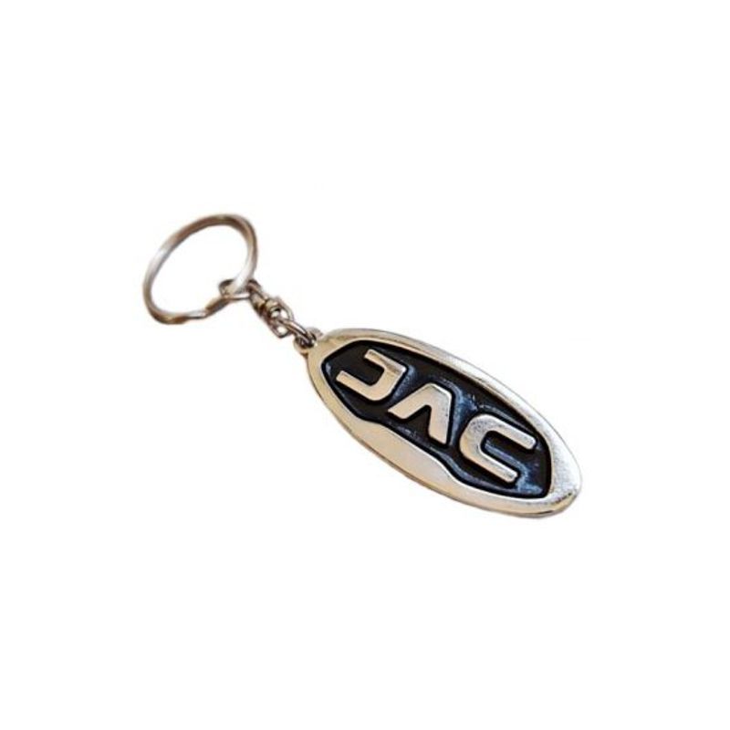 GENERICO - Llavero Metalico doble Caras JAC marcas Auto Karvas