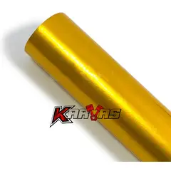 GENERICO - Papel Vinilo Electro Metalico GOLD Adhesivo Auto Karvas