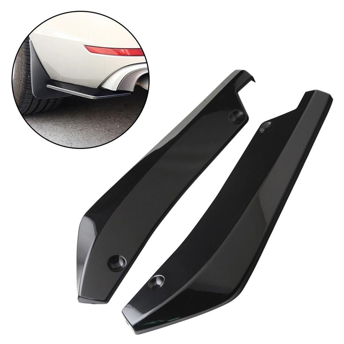 GENERICO - Difusor Parachoque Trasero Tipo MUELA Auto Universal Karvas