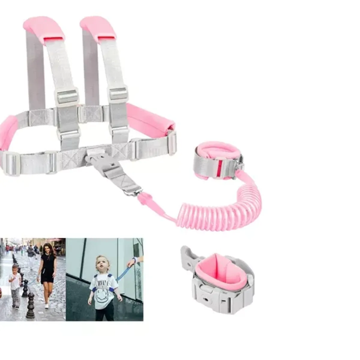 GENERICO - Cinta Arnés Anti Perdida Pulsera Correa Seguridad Para Niños