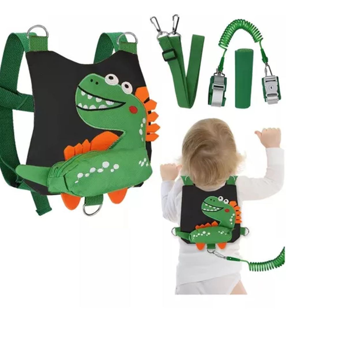 GENERICO - Arnés De Seguridad Para Bebé 4 En 1 Con Correa Llave