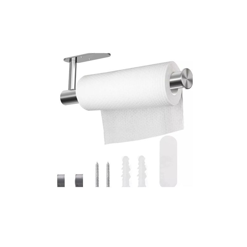 GENERICO - Porta Confort Higiénico Acero Inoxidable Plata