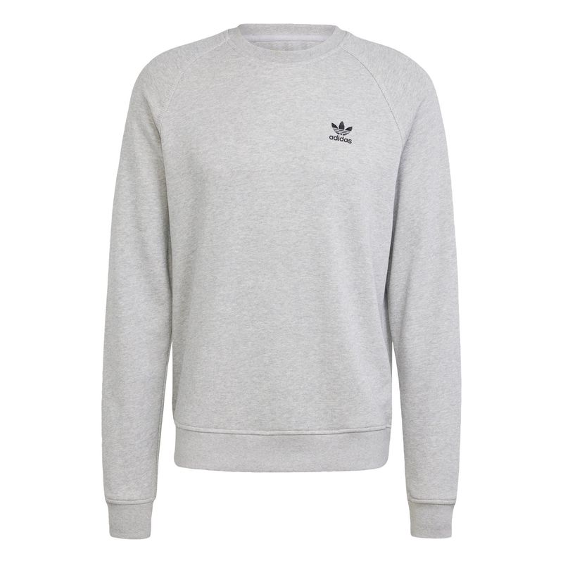 ADIDAS - Polerón Trifolio Essentials Felpa Francesa Cuello Redondo