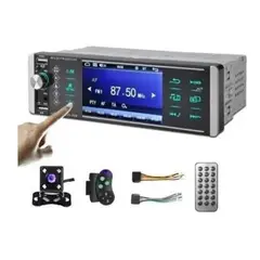 GENERICO - Reproductor MP5 1 DIN, Pantalla Táctil y Bluetooth Integrado