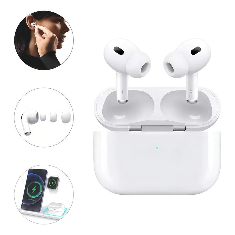 GENERICO - Audífonos Inalámbricos Bluetooth con Estuche y Autonomía 4h