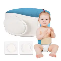 GENERICO - Faja cinturón de hernia umbilical bebe celeste 00153CE