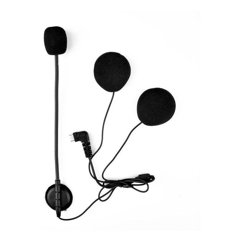 GENERICO - Set de Audífonos y Micrófono para Moto Bluetooth Tipo C