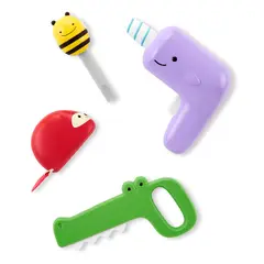 SKIP HOP - Juego De Herramientas Infantiles Crew Zoo