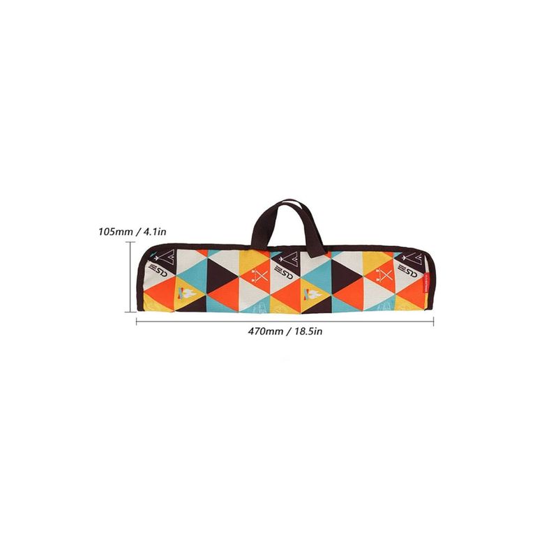 GENERICO - Set 5 Brochetas En Forma De U Para Asado Pinchos Anticucho