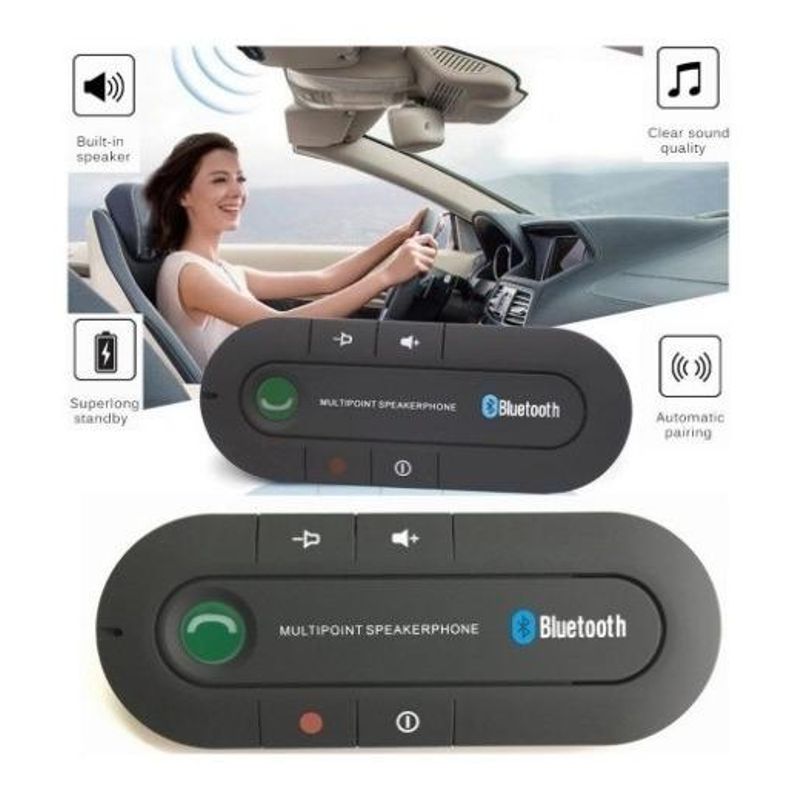 GENERICO - Receptor Bluetooth de Audio para Manos Libres en el Auto