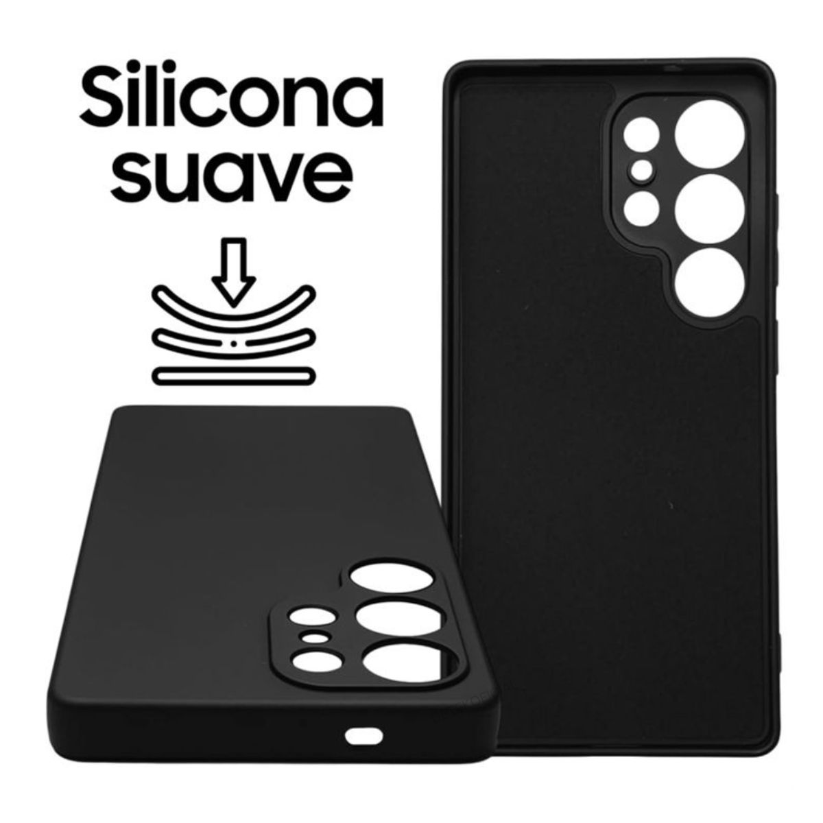 GENERICO - Carcasas Silicona Color Para Samsung S25 Ultra