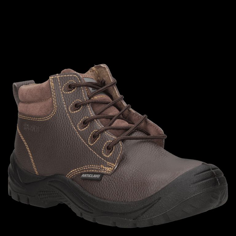 Zapato de Seguridad Hombre Marrón