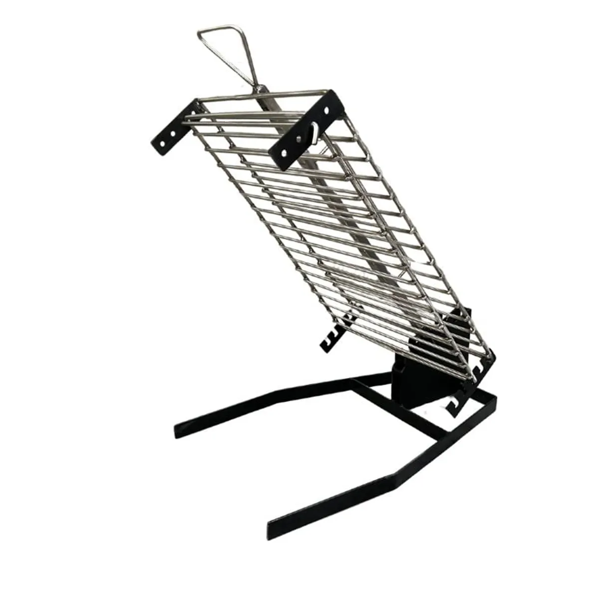 GENERICO - Asador Tipo Libro Inoxidable