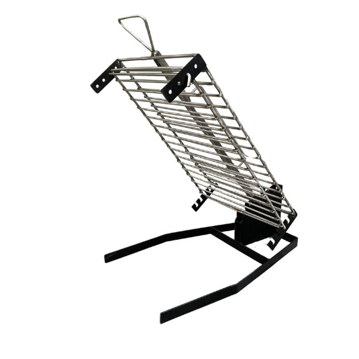 GENERICO - Asador Tipo Libro Inoxidable